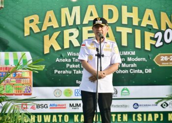 Bupati Saipul Mbuinga Buka kegiatan Ramadhan kreatif