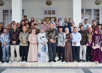 Pemerintah kabupaten Pohuwato Bersama Rombongan Open House ke Gubernur Gusnar Ismail