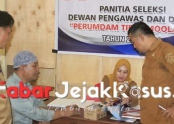 Anton Lahay Resmi Daftar Calon Direktur Perumdam Tirta Moolango, Tekankan Inovasi dan Kepemimpinan Humanis