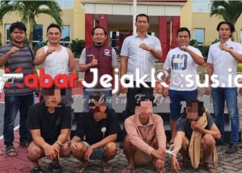 Jaringan Narkoba Lintas Provinsi Terbongkar, Polresta Gorontalo Kota Tangkap 4 Pelaku