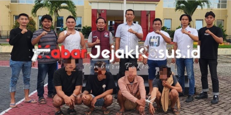 Jaringan Narkoba Lintas Provinsi Terbongkar, Polresta Gorontalo Kota Tangkap 4 Pelaku