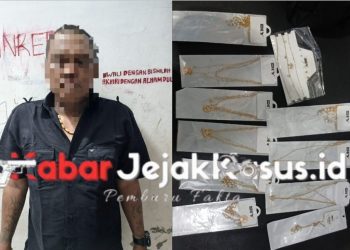 Residivis Curi Ratusan Aksesori di City Mall Gorontalo, Pelaku Ditangkap Polsek Kota Timur