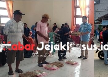 Satu Bakti, Seribu Doa: Kolaborasi Haji Suci dan BKPRMI Menyapa Warga Tak Mampu di Jumat Berkah