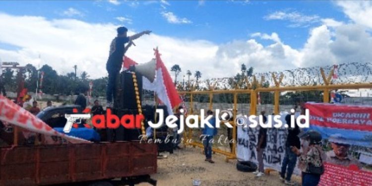 Aliansi RADO Gelar Aksi di Titik Nol Pani Gold, Desak Penyelesaian Hak Rakyat