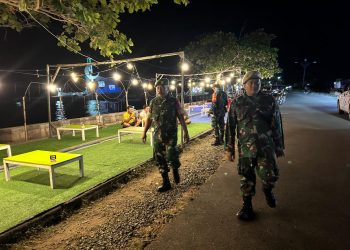 Kodim 1313/Pohuwato Melaksanakan Patroli Serentak, Itu Tanda Kepedulian Terhadap Masyarakat