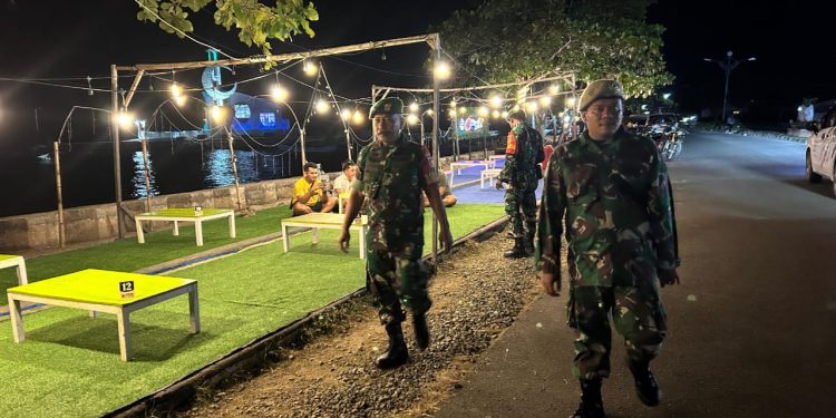 Kodim 1313/Pohuwato Melaksanakan Patroli Serentak, Itu Tanda Kepedulian Terhadap Masyarakat