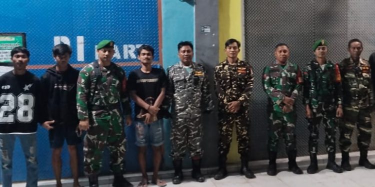 Kodim1313/Pohuwato Lakukan Patroli Gabungan Mandiri di Randangan