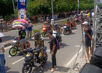 Road Race Championship di Bundaran Blok Plan Marisa Dongkrak UMKM Lokal