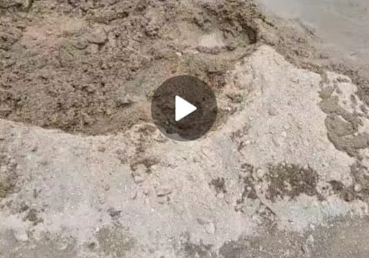 Masyarakat Kritik Pekerjaan Lantai Jemuran di Desa Bulangita