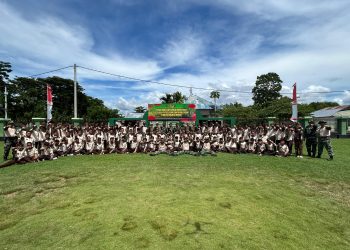 Perkemahan KKRI Gelombang III Triwulan IV TA 2025 di Kodim 1313/Phw, di Tutup Secara Resmi