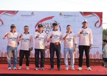 PGM Semarakkan HUT RI ke-81 Lewat Jalan Sehat, Gandeng UMKM Lokal Pohuwato